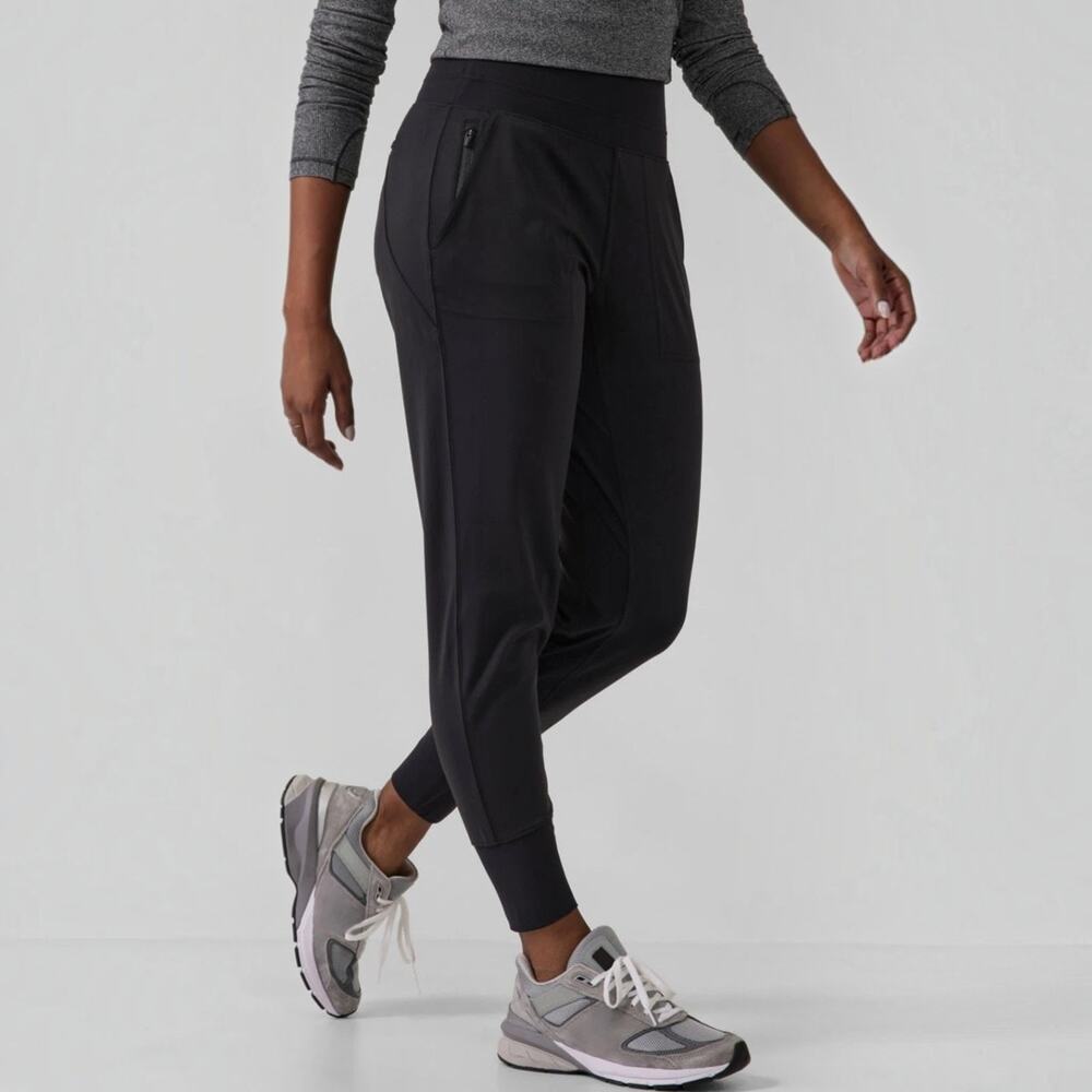 Athleta Venice High Rise Jogger Black Size XS Tall